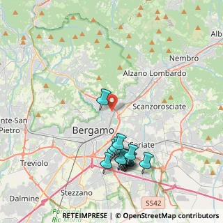 Mappa 24124 Bergamo BG, Italia (4.18615)