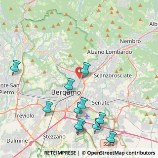 Mappa 24124 Bergamo BG, Italia (5.00455)