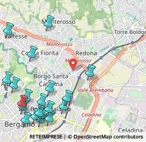 Mappa 24124 Bergamo BG, Italia (1.4845)