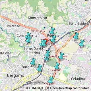 Mappa 24124 Bergamo BG, Italia (0.95067)