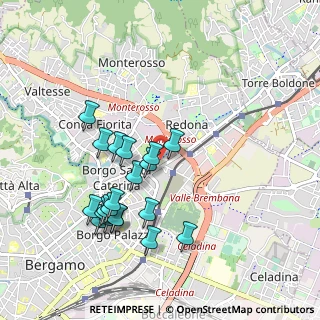 Mappa 24124 Bergamo BG, Italia (0.9355)