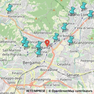 Mappa 24124 Bergamo BG, Italia (2.59364)