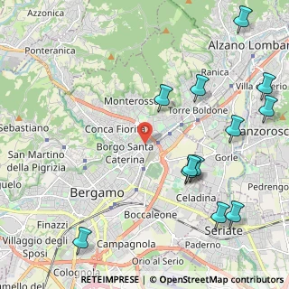 Mappa 24124 Bergamo BG, Italia (2.73167)