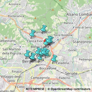 Mappa 24124 Bergamo BG, Italia (1.326)