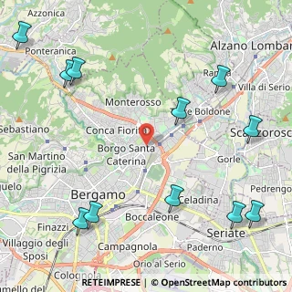 Mappa 24124 Bergamo BG, Italia (2.98182)