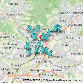 Mappa 24124 Bergamo BG, Italia (1.2955)