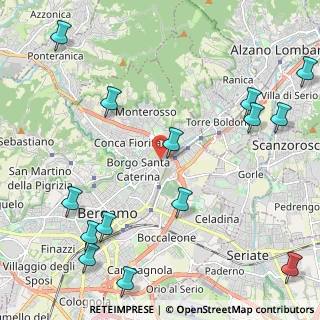 Mappa 24124 Bergamo BG, Italia (2.93643)