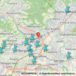 Mappa 24124 Bergamo BG, Italia (2.76167)