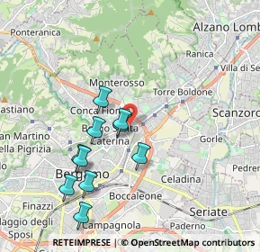 Mappa 24124 Bergamo BG, Italia (2.05727)