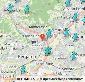 Mappa 24124 Bergamo BG, Italia (2.99786)