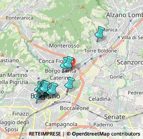 Mappa 24124 Bergamo BG, Italia (1.97294)