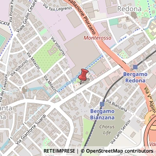 Mappa Via F. Corridoni, 28L, 24124 Bergamo, Bergamo (Lombardia)