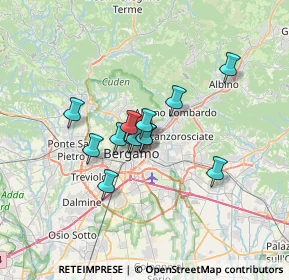 Mappa 24124 Bergamo BG, Italia (4.53385)