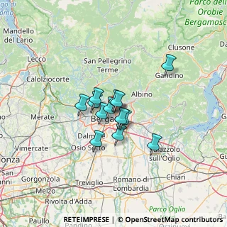 Mappa 24124 Bergamo BG, Italia (7.9)