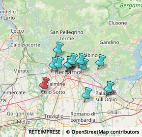 Mappa 24124 Bergamo BG, Italia (8.82)