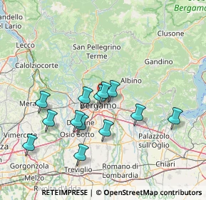 Mappa 24124 Bergamo BG, Italia (13.62)