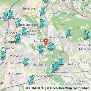 Mappa Via Adda, 23898 Imbersago LC, Italia (2.913)