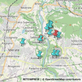 Mappa Via Adda, 23898 Imbersago LC, Italia (1.52667)