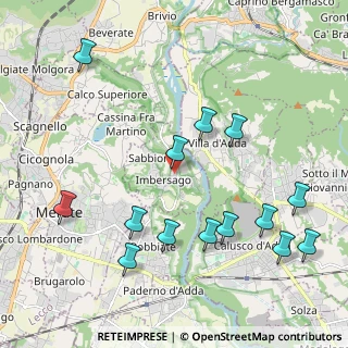 Mappa Via Adda, 23898 Imbersago LC, Italia (2.36214)