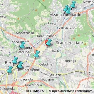 Mappa Via Martinella, 24020 Gorle BG, Italia (2.98)