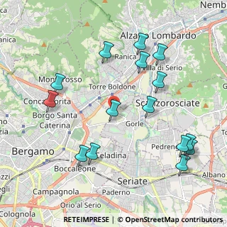 Mappa Via Martinella, 24020 Gorle BG, Italia (2.26467)