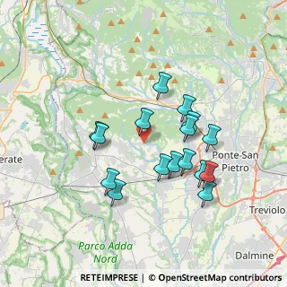 Mappa Via Divisione Alpina Tridentina, 24030 Mapello BG, Italia (3.175)