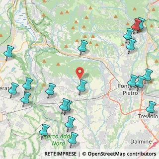 Mappa Via Divisione Alpina Tridentina, 24030 Mapello BG, Italia (6.054)