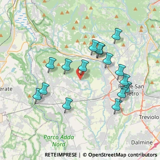 Mappa Via Divisione Alpina Tridentina, 24030 Mapello BG, Italia (3.77188)