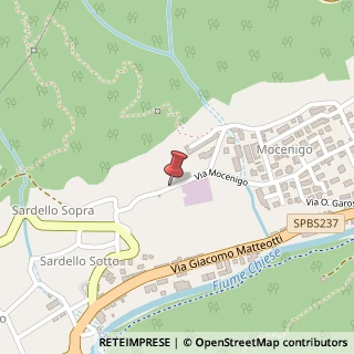 Mappa Via Mocenigo, 121, 25078 Vestone, Brescia (Lombardia)