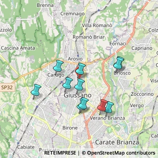 Mappa Via Alessandria, 20833 Giussano MB, Italia (1.68909)