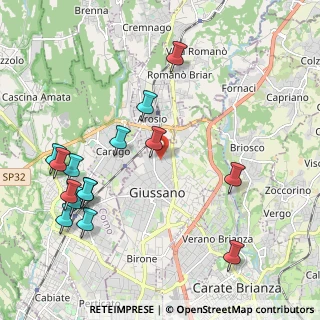 Mappa Via Alessandria, 20833 Giussano MB, Italia (2.39)