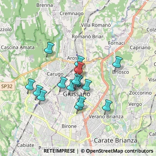 Mappa Via Alessandria, 20833 Giussano MB, Italia (1.52)