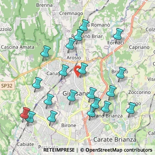 Mappa Via Alessandria, 20833 Giussano MB, Italia (2.285)