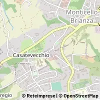 Karte Monticello Brianza