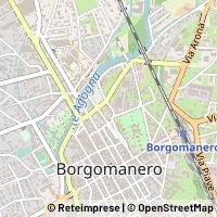 Hartă Borgomanero