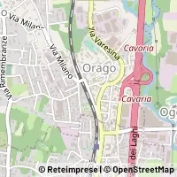 Mapa Jerago con Orago