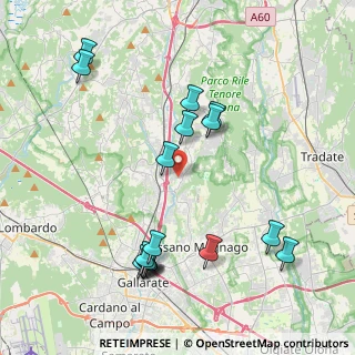 Mappa Via Asilo, 21040 Oggiona Con Santo Stefano VA, Italia (4.46471)
