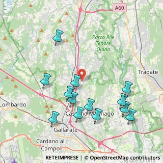 Mappa Via Asilo, 21040 Oggiona Con Santo Stefano VA, Italia (4.33154)