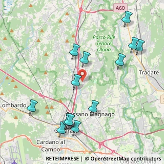 Mappa Via Asilo, 21040 Oggiona Con Santo Stefano VA, Italia (4.76)