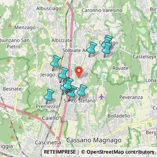 Mappa Via Asilo, 21040 Oggiona Con Santo Stefano VA, Italia (1.51545)