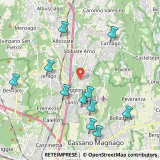 Mappa Via Asilo, 21040 Oggiona Con Santo Stefano VA, Italia (2.38273)