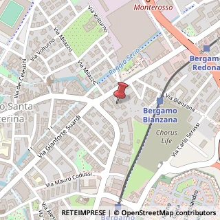 Mappa Via F. Corridoni, 11, 24124 Bergamo, Bergamo (Lombardia)