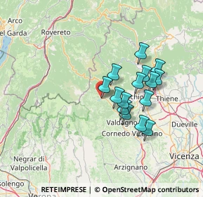 Mappa Via Vittorio Emanuele, 36076 Recoaro Terme VI, Italia (11.27933)