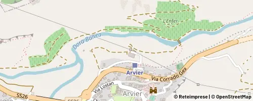 Mappa Arvier