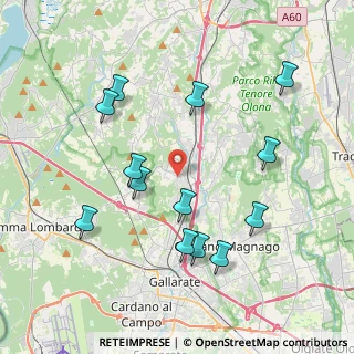 Mappa Via Sabotino, 21040 Jerago Con Orago VA, Italia (4.09769)