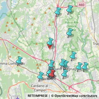 Mappa Via Sabotino, 21040 Jerago Con Orago VA, Italia (4.92444)