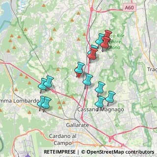 Mappa Via Sabotino, 21040 Jerago Con Orago VA, Italia (3.51)