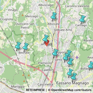 Mappa Via Sabotino, 21040 Jerago Con Orago VA, Italia (2.66167)