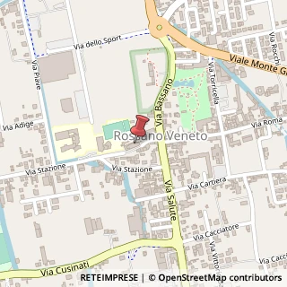 Mappa Piazza Duomo, 11, 36028 Rossano Veneto, Vicenza (Veneto)