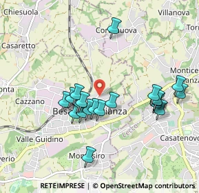 Mappa Via G. Salvemini, 20842 Besana In Brianza MB, Italia (0.8685)